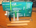 Dow Corning 736 Heat Resistant Silicone Sealant, "red Rtv" 10.3 U.s. Oz (305 Ml). Fixed Price $25.00.