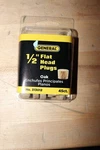 General Tools 313012 1/2" Flat Head Plugs, Fsc Ethically Sourced Oak, 45-PACK. Fixed Price $7.67.