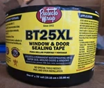 Protecto Wrap BT25XL Window & Door Sealing Tape 4"X75FT Roll. Fixed Price $19.99.