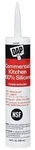 Dap 1031021 Commercial Kitchen Silicone Sealant, 9.8 Oz. Cartridge, Clear. Fixed Price $41.02.