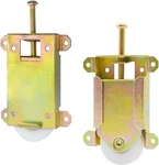 Sliding Mirror Closet Door Rollers Replacement Hardware Fits Contractors Part #w. Fixed Price $21.37.
