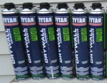 (6 Cans) Tytan Professional Drywall Gun High Foam Adhesive 29 Oz Per. Fixed Price $125.91.