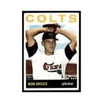 1964 Topps Baseball Card Bob Bruce Houston Colt .45S #282. Fixed Price $5.00.