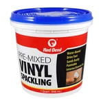 Red Devil 0534 Pre-mixed Water Based Vinyl Spackling Quart Tub 1 White. Fixed Price $8.95.