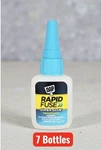 7 Pack Dap Rapid Fuse All Purpose Super Glue - 0.85OZ Clear, Instant. Fixed Price $29.99.