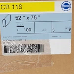 3 New - Quality Hermes Abrasive CR116 52" X 75" Long 100 Grit Sanding Belts. Fixed Price $495.95.