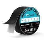 2IN X 33FT Black Anti Slip Tape, Best 80GRIT Friction, Grip, Abrasive For Stairs. Fixed Price $15.49.