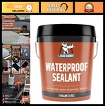 Waterproof Liquid Rubber Sealant - Diy Leak Repair For Roofs, Foundations & Gutt. Fixed Price $139.99.