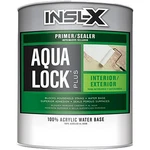 Insl-x AQ0400099-04 Qt White Aqualock Plus Water Base Primer Sealer Stain Killer. Fixed Price $19.05.
