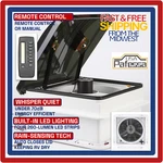 Pafessa Usa 14" Rv Roof Vent Fan With Rain & Temp Systems Led Light, Wremote. Fixed Price $169.99.