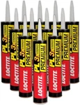 Loctite Pl Premium Polyurethane Construction Adhesive, 12 Pack, Clear. Fixed Price $121.97.
