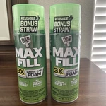 Cans Dap Max Fill 12OZ 3X Expanding Large Gap Foam Sealant Off White / Sealed. Fixed Price $24.99.