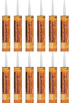 Masterseal Polyurethane Sealant - Black, 10.1 Oz. 12 Pack Case. Fixed Price $112.49.