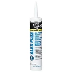 Dap Inc 18152/11440 10.1OZ White Alex Plus Acrylic Latex Caulk With Silicone. Fixed Price $13.96.