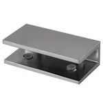 Crl No Drill Fixed Panel Glass Clamp 5/16" To 3/8" Chrome. Fixed Price $10.74.