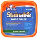 Elmers E892 Qt Carpenter Interior/exterior Stainable Wood FILLER-1PK. Fixed Price $30.89.