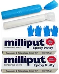 Milliput Epoxy Putty Modeling Paste Porcelain And Fiberglass Repair Kit -.... Fixed Price $37.90.