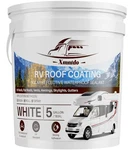 Xmntdo Rv Coating White 5 Gallon, Waterproof Solar Reflective Flexible R.... Fixed Price $282.86.