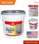 Concrete Repair Patch Cement Crack Filler 1 Gallon Waterproof Gray Interior E.... Fixed Price $46.98.