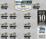 Nov Psx 20 Epoxy Adhesive Resin Kit 6OZ Fiber Glass Systems Bond Glue Set Of 10. Fixed Price $50.00.