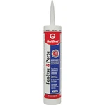 Red Devil 0111CA Siliconized Acrylic Caulk, White, 10.1 Oz Cartridge. Fixed Price $15.06.