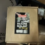 Xfasten Silicone Sealant Black 10.1 Oz 8-PACK Caulk S0910157. Fixed Price $13.20.