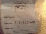 Vilter Hvac Part A-34815 Wr. Fixed Price $44.99.