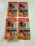 Vintage Super Klip Screw-in Universal Multi-purpose Clips 3 Pack Lot Of 4 Sets. Fixed Price $19.99.