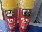 Cans Dow Great Stuff Gaps & Cracks Expanding Foam Sealant Insulation 12OZ. Fixed Price $23.50.