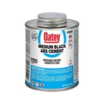 16 Oz. Medium Black Abs Cement. Fixed Price $17.66.