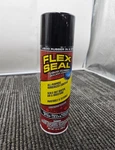 (qty 2) Flex FSR20: 14OZ. Black Spray Liquid Rubber Sealant Coating. Fixed Price $30.71.