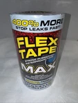 Flex Seal Tape Max 8 In. 25 Ft. Black Waterproof Repair. Fixed Price $64.99.