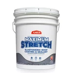 5 Gal. White Maximum-stretch Rubber And Acrylic Reflective Roof Coating. Fixed Price $176.32.