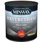 Minwax 630200444 Polyurethane, Semi-gloss, Liquid, Clear, 1 Qt, Can. Fixed Price $42.82.