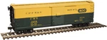 Atlas (ho-scale) Chicago & Northwestern 40' Steel Rebuilt Box Car #1681 Nib Rtr. Fixed Price $28.86.