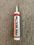Everkem Flametec 10 Oz Fire Sealant Brick Red Residential Blocking Caulk. Fixed Price $7.99.