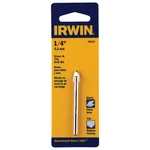 Irwin 50516 Carbide Tipped Masonry Drill Bit 1/4 X In. For Glass And Tiles. Fixed Price $11.85.