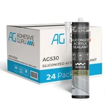 Adhesive Guru AG530 Siliconized Acrylic Sealant (24X10.5 Fl Oz), Waterproof P.... Fixed Price $118.54.