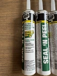 Lot If Dap 18354 Seal 'n Peel Removable Caulk, 10.1-OUNCE. Fixed Price $50.00.