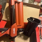 Hilti Manual Anchor Adhesive Dispenser HDM500 With Hit-cr & Hit-cb Cartridge. Fixed Price $140.00.