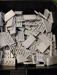 New #87079 Light Bluish Grey 2X4 Tile 20 Pieces Custom & Compatible. Fixed Price $10.45.