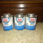 Oatey 30889 Medium Black Abs Cement, Oz, Can, Liquid, Lot Of. Fixed Price $15.00.
