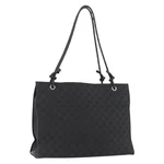 Gucci Gg Canvas Tote Bag Black Silver 109140 Auth SW2279A. Fixed Price $437.80.