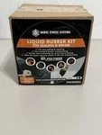 Hss Liquid Rubber Sealant Kit - Incl. Reinforcement & Brush White 25.7 Oz. Fixed Price $31.00.