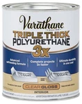 Varathane Triple Thick Polyurethane Gloss Varnish One Coat Interior Quart. Fixed Price $44.99.