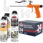 Kraken Bond Black Gun Foam 24OZ Pack Waterfall Landscape Included Set. Fixed Price $279.99.