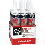 Dap 10.1 Oz Kwik Ultra Premium Siliconized Sealant (white) (12-COUNT). Fixed Price $69.99.
