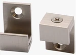 C.r. Laurence MC01BN Crl Brushed Nickel 5/8" Wide Mirror Clip Set. Fixed Price $22.50.