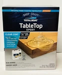 Totalboat Table Top Epoxy Resin Crystal 1-GALLON Kit, Clear U39A. Fixed Price $92.00.