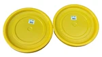 Yellow Gallon Lid Argee RG5503 Made In Usa, (lot Of 2). Fixed Price $19.99.